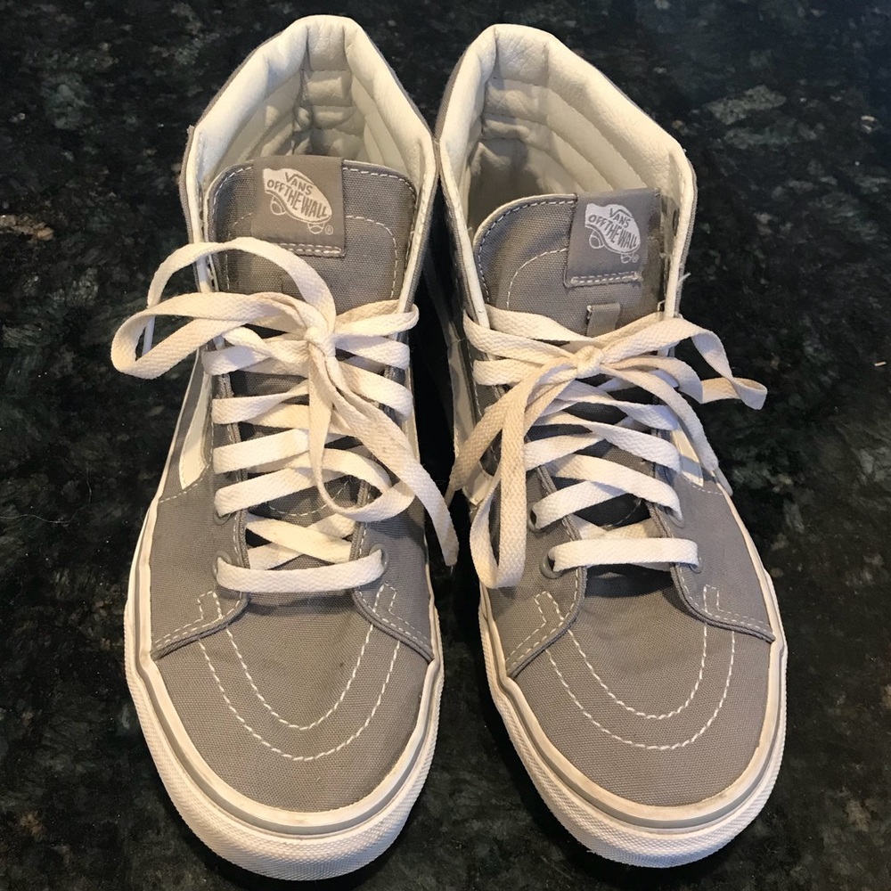 Gray Vans Sk8-Hi
